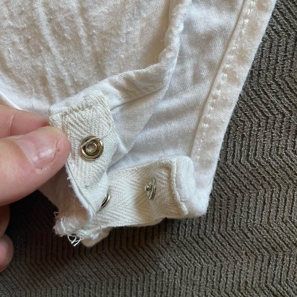 Altar'd State Cream Off-Shoulder Bodysuit - Picture 3 of 4